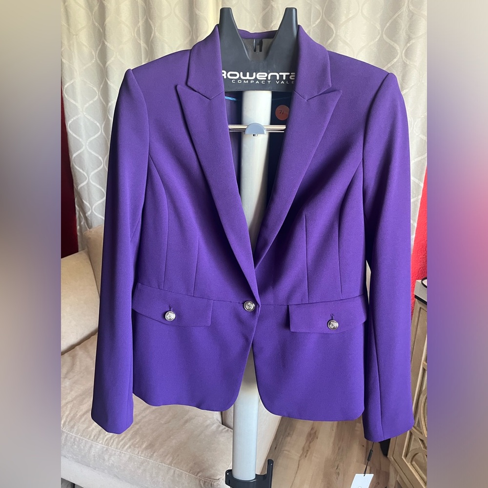 Calvin Klein Women’s One Button Blazer